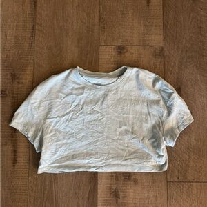 Alphalete Light Blue Crop Top